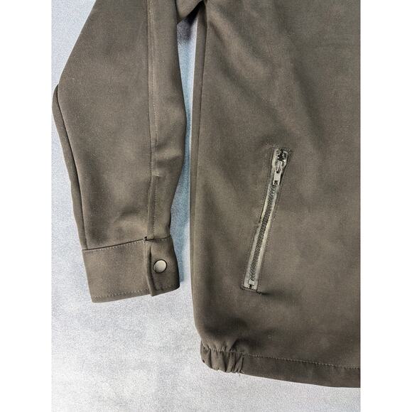 Outlander By Craft & Flow Western Suede Zip Jacket Men’s M Blk Style#E-Manuel-MN - Picture 2 of 8